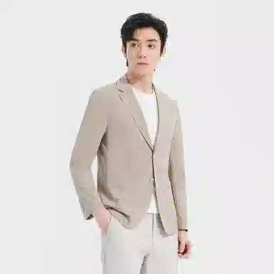 利郎 凉感舒适商务休闲轻薄纯色简约百搭商场同款长袖西装 男款