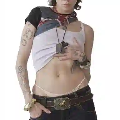 SCULPTOR The Day Dreamers Cami Top White Melange