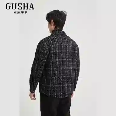 古鲨 轻奢时尚高端外套大衣 男款