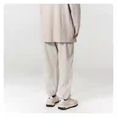 速写  宽松束脚九分运动休闲裤 秋季  男女同款