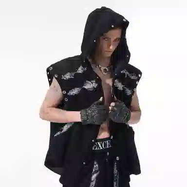 START EXCEED Dark Knight Snake Pattern Vest