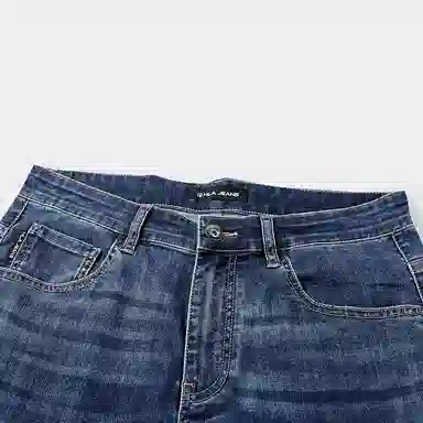 HLA JEANS Black Whale