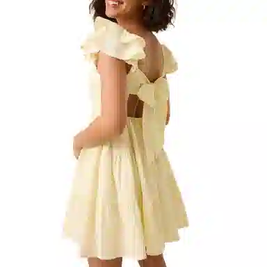 ALTAR'D STATE Dahlia Tiered Mini Dress