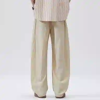 童先森 速干阔腿宽松薄款凉感潮牌休闲裤 男款