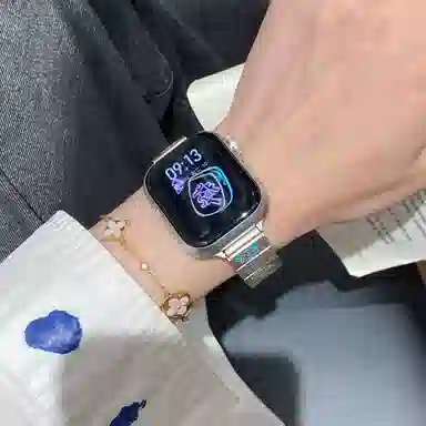 潮流腕 表带 苹果适用 金属材质 时尚创意十二生肖苹果手表替换腕带 适用于苹果手表男女通用