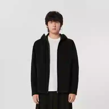 速写 纯色连帽长袖户外夹克外套 男女同款