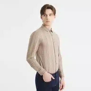 利郎 时尚都市简约百搭长袖衬衫 男款