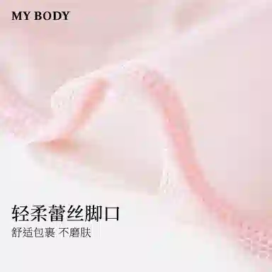 MY BODY Romantic Sheer Triangle Panties