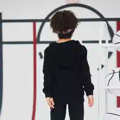 Jordan Kids Hoodie Black