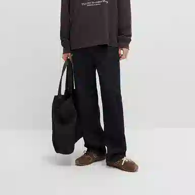 PEACEBIRD MEN Vintage Washed Denim Jeans