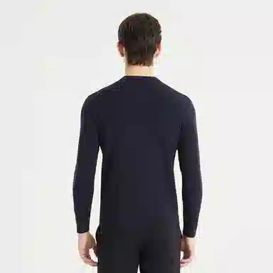 利郎 修身纯色保暖打底衫毛衣 男款