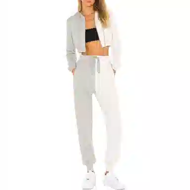 SUPERDOWN Cropped Hoodie