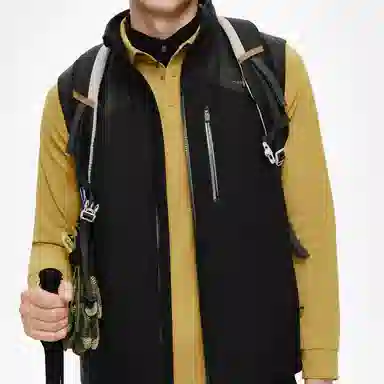 比音勒芬 秋休闲户外立领马甲背心 男款