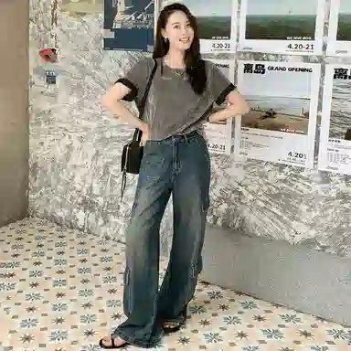 美洋 简约经典通勤百搭 牛皮革 单肩包 女款 黑色