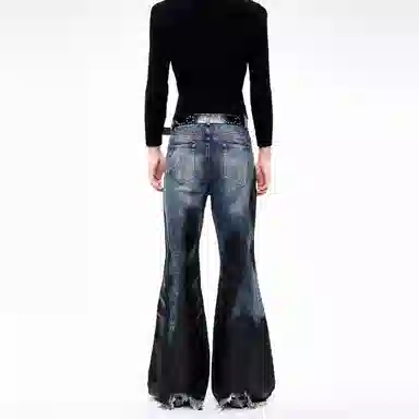 START EXCEED END Vintage Washed Denim Jeans