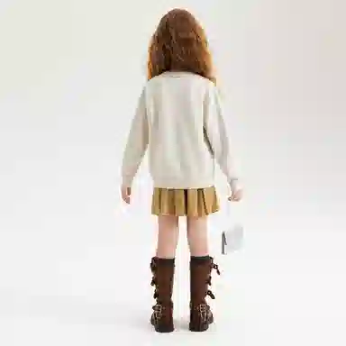 青蛙王子 时尚柔软简约舒适毛衣 儿童款