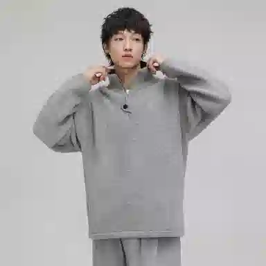 HERBEL Half-Zip Knit Sweater