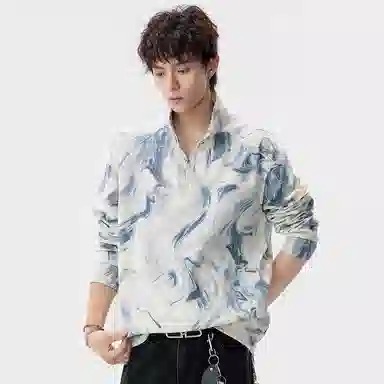 金盾 长袖上衣潮流卫衣 男款