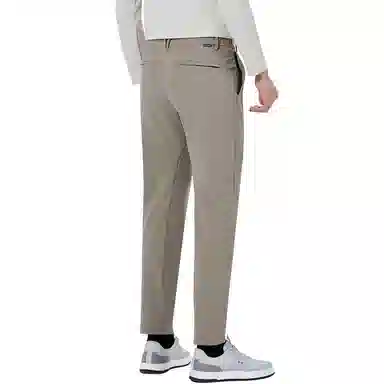 利郎 纯色中腰舒适弹力纯色百搭休闲裤 男款