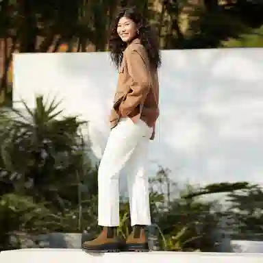 Clarks Orly Chelsea Boots Green