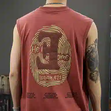 Qianjin Niu Summer Streetwear Embossed Vest