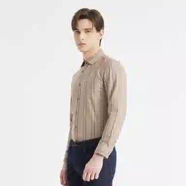 利郎 时尚都市简约百搭长袖衬衫 男款