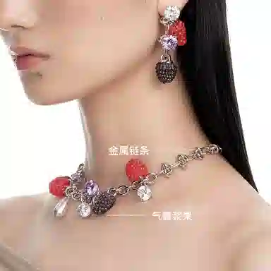 YVMIN Berry Necklace