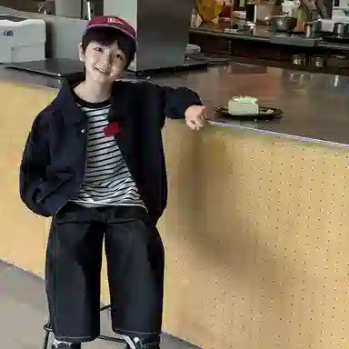 俞兆林夹克 潮流洋气个性 儿童款