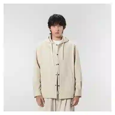 速写  针织宽松连帽夹克  男女同款