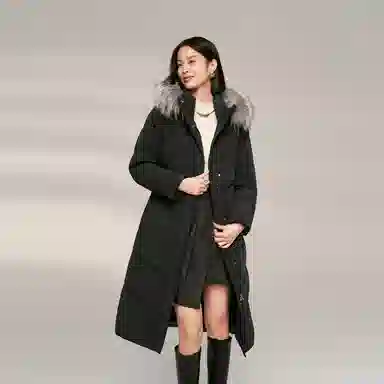 波司登 鹅绒纯色厚款舒适百搭时尚羽绒服 女款