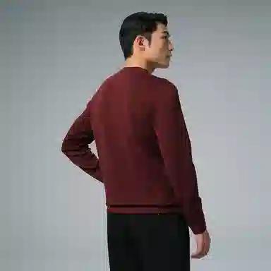 利郎 品位商务纯色半高领保暖可机洗质感冬季毛衣 男款
