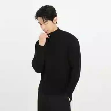 利郎 都市休闲装饰简约毛衣 男款