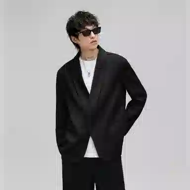 HERBEL Cross Single-Breasted Jacket