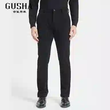 古鲨 商务弹力长裤休闲裤 男款
