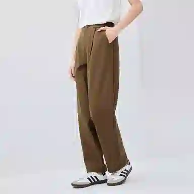 佐丹奴 压褶宽松舒适休闲裤 女款