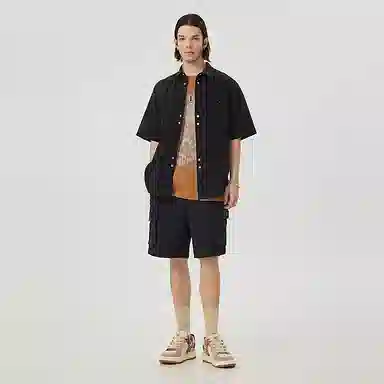 Cabbeen Coal Black Polo Shirt