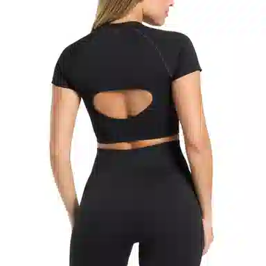 GYMSHARK Corset Seamless Crop Top