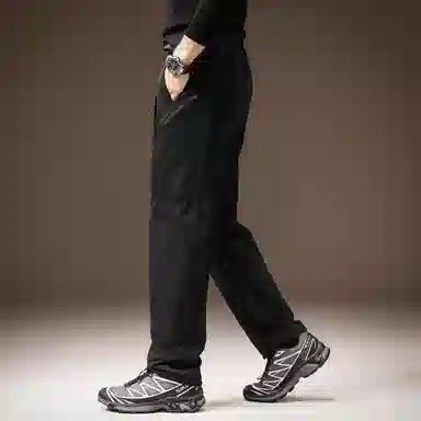 贵色 潮流百搭高街潮流休闲裤直筒机能感外穿运动速干工装裤 男女同款