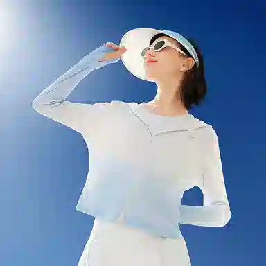 波司登 骄阳系列 夏季清爽弹力拉链轻盈时尚休闲短款显瘦 多色可选 透气凉感防晒服 女款