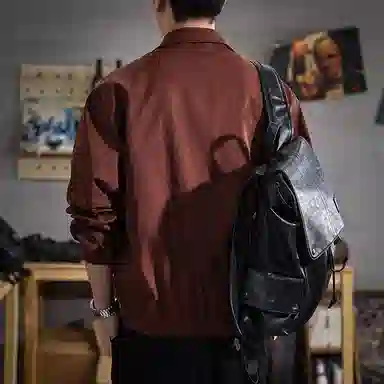 遨宇 美式复古休闲经典哈灵顿工装猎装中性风潮牌百搭户外夹克外套 男款