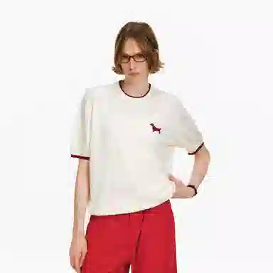 PCLP Dog Embroidered T-Shirt