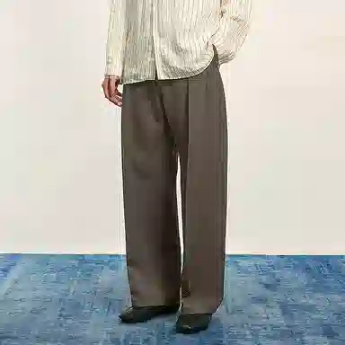 速写 直筒裤宽松长裤休闲裤 男款