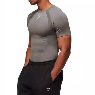 GYMSHARK Shadow Seamless T