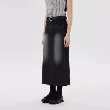 PSO Brand Denim Skirt