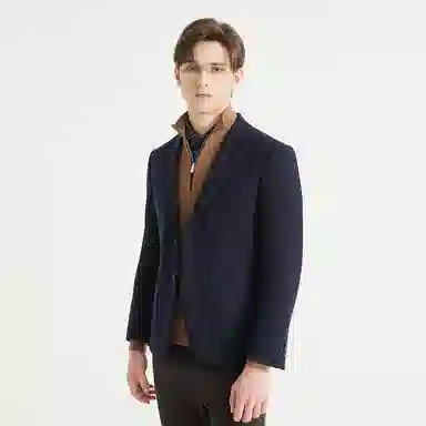 利郎 时尚都市纯色简约百搭长袖西装 男款