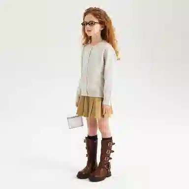 青蛙王子 时尚柔软简约舒适毛衣 儿童款