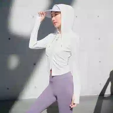 波司登 户外时尚运动透气纯色防晒服 女款