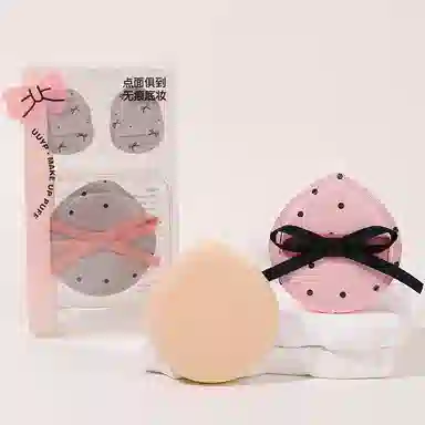 未来枫情  蝴蝶结粉扑 不吃粉 干湿两用