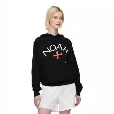 NOAH Core Logo Hoodie Black