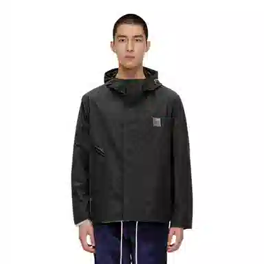 Emporio Armani FW22 Black Cotton Jacket
